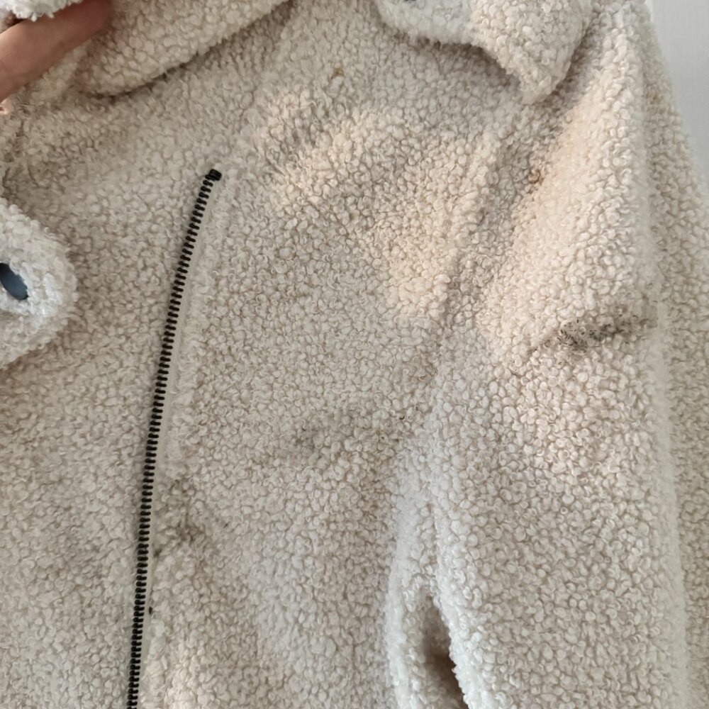Sherpa Moto-Style Jacket - Picture 3 of 3